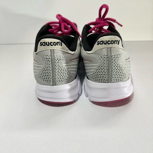 Saucony Womens Ride 14 S10650-55 Gray Running Shoes Sneakers Size 9.5 - Picture 3 of 7